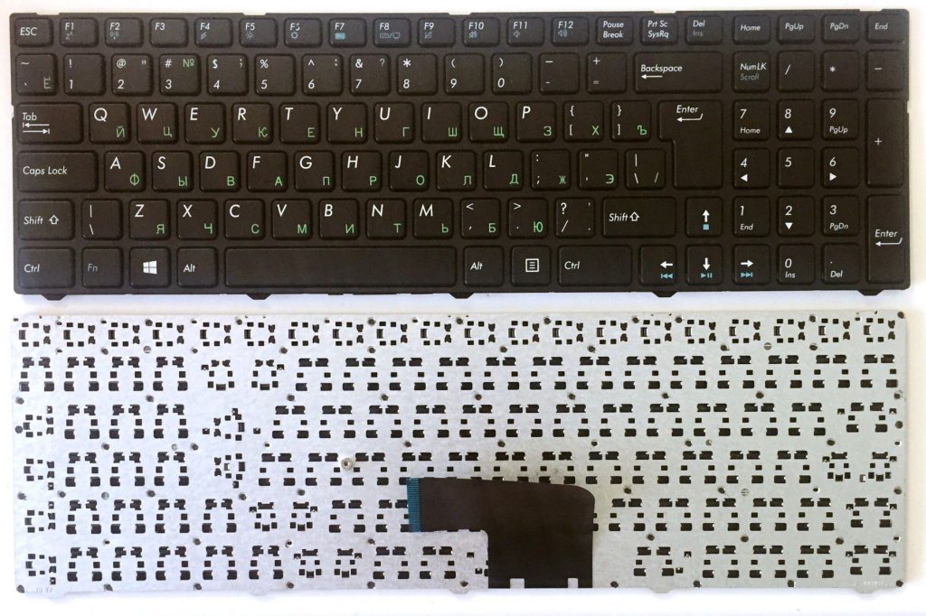 Клавиатура для ноутбука DNS DEXP V150062AS4 MP-13A83SU-5283