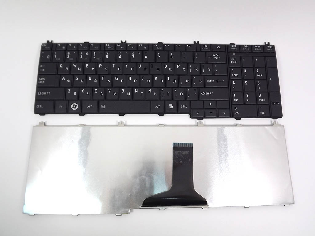 Клавиатура для ноутбука Toshiba Satellite A500 черная