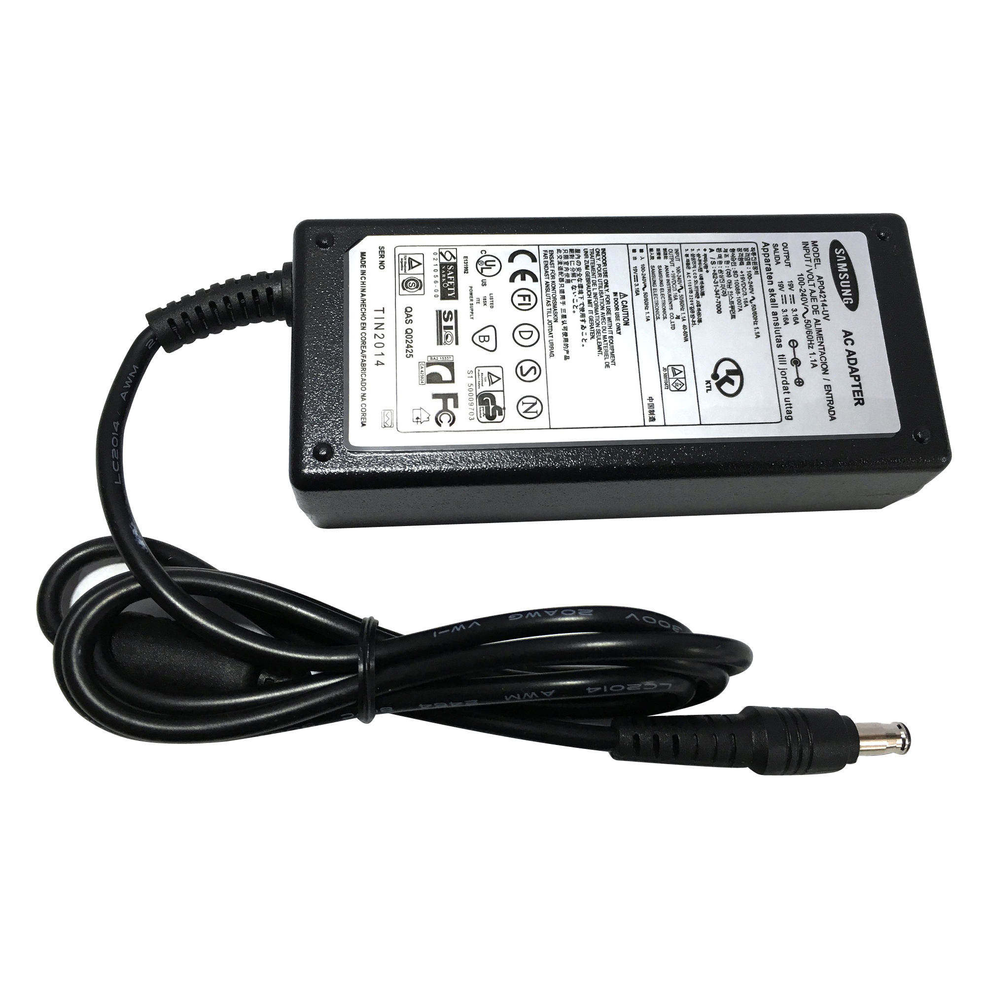 СЗУ/Блок питания для ноутбука Samsung 14V 3A