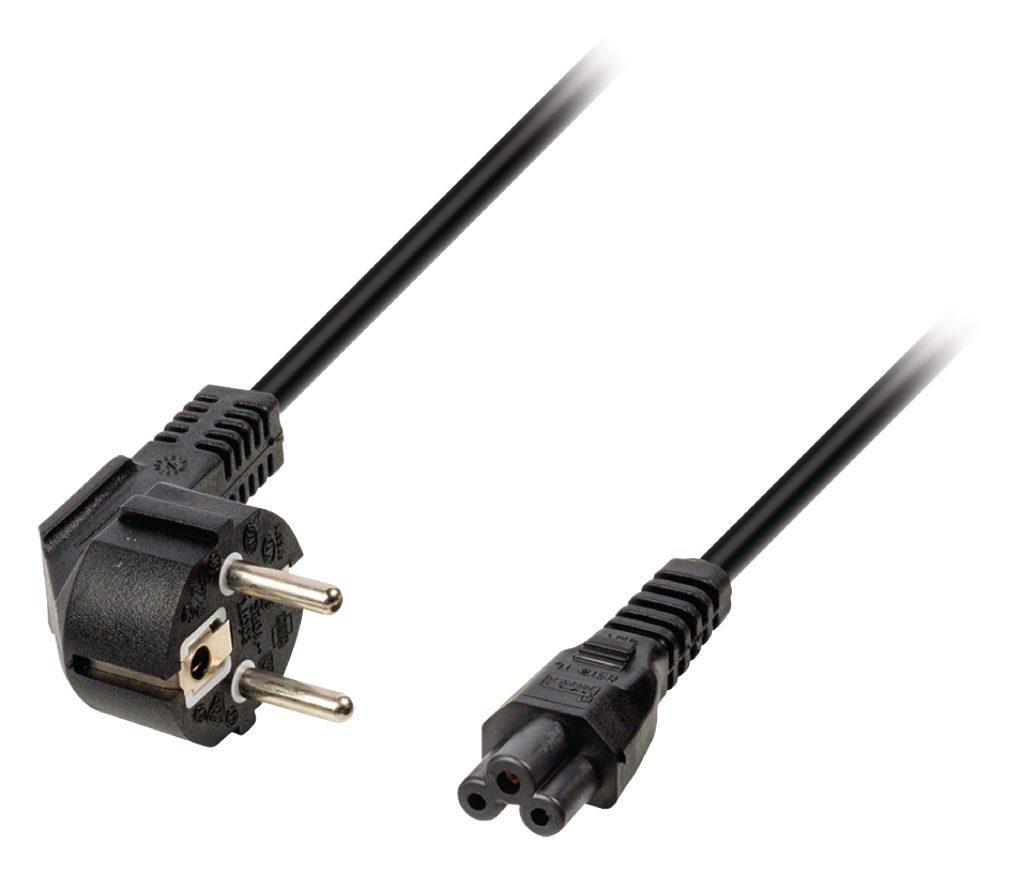 Кабель питания IEC 320 C5 3 pin 220B 1,2 м для блока ноутбука