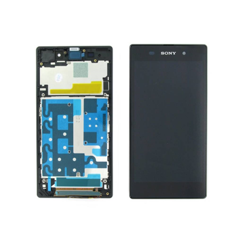 Модуль-дисплей Sony Xperia Z1 L39H/C6903/C6902 черный с рамкой orig