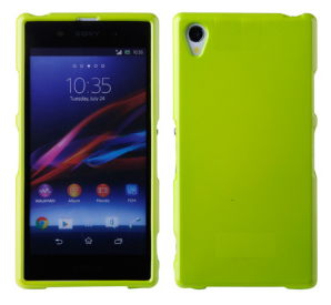 Чехол для Sony Xperia Z1 L39H silicone color зеленый