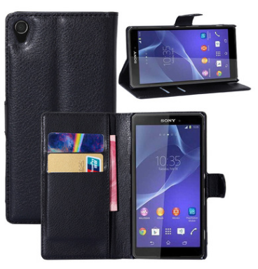 Чехол-книжка для Sony Xperia Z1 L39H magnet book черный