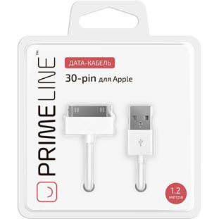 USB-кабель PrimeLine 30-pin для Apple