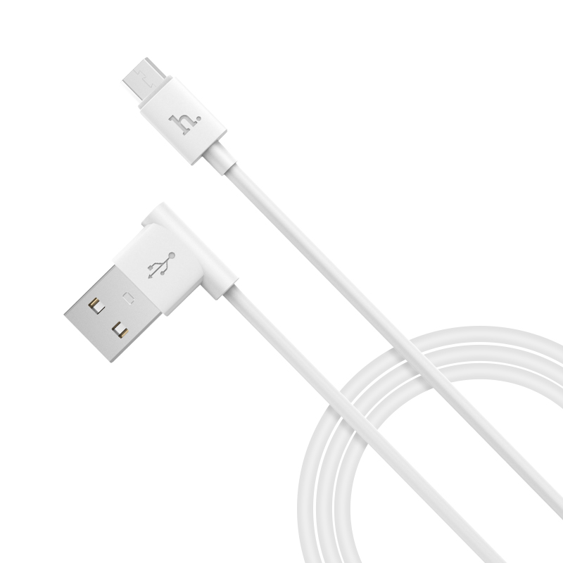 Дата-кабель для MicroUSB Hoco Quick Charge белый