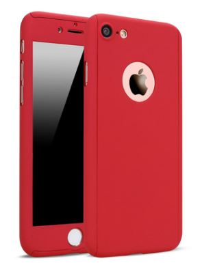 Чехол для iPhone 7 One-piece 360 Degree красный