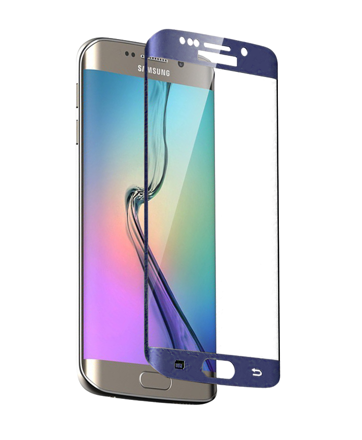Защитное стекло для Samsung Galaxy S7 Edge (SM-G935) 3D синее