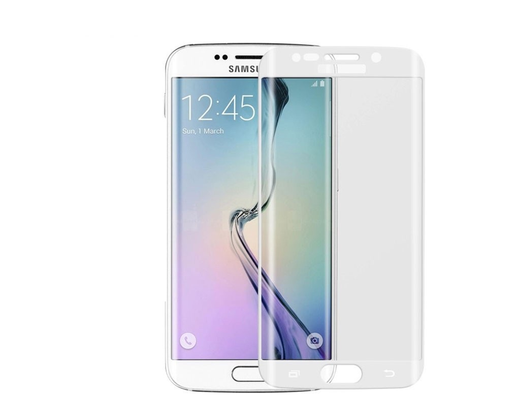 Защитное стекло для Samsung Galaxy S7 Edge (SM-G935) 3D белое