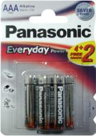 Элемент питания Panasonic LR3-4BL Everyday (1шт)