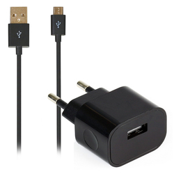 Сетевое ЗУ SmartBuy Nitro, 1A, 1USB, + Кабель MicroUSB