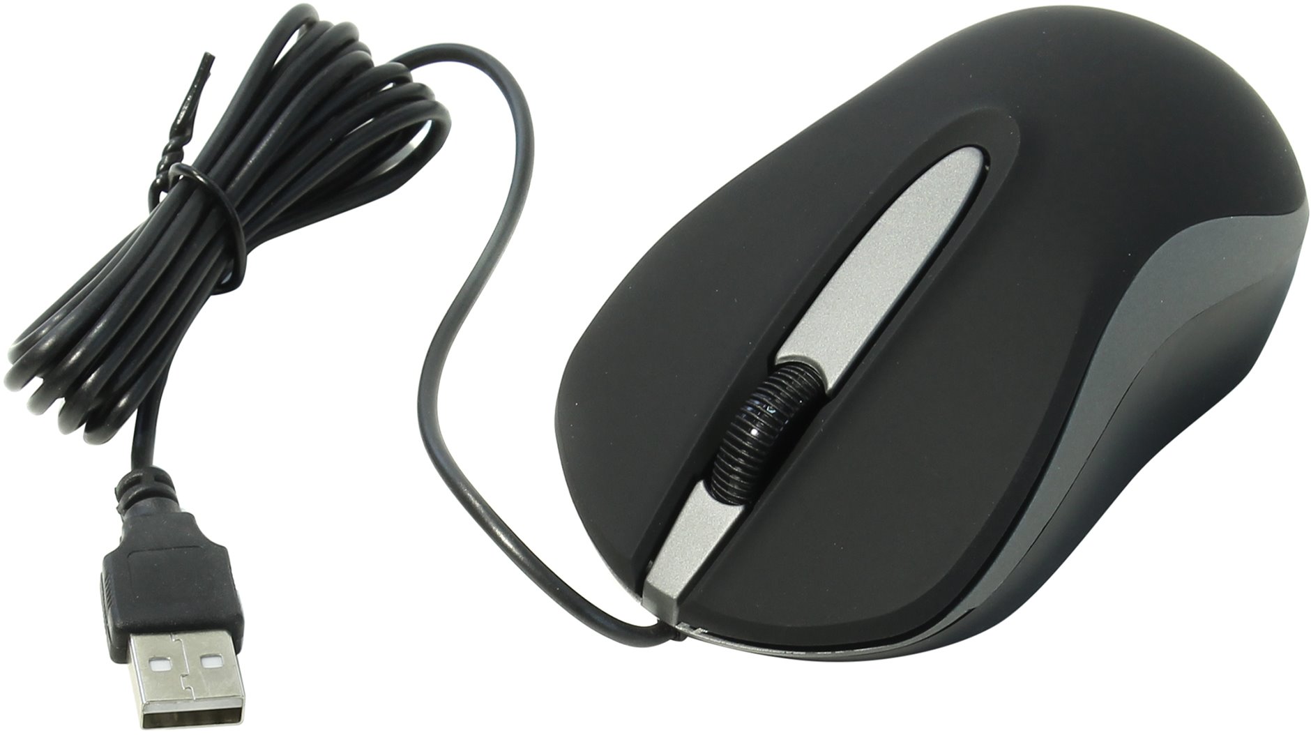 Оптическая мышь SmartBuy One 329, USB, черно-серая