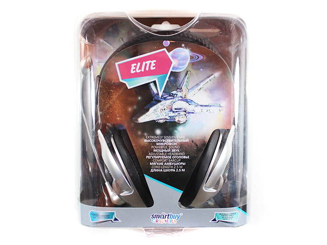 Наушники SmartBuy Elite, 2.5m (SBH-7200)