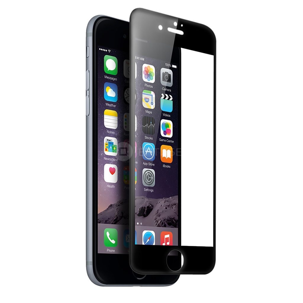 Защитное стекло для iPhone 7 3D черное