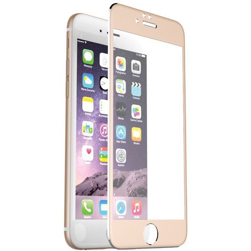 Защитное стекло iPhone 7 3D золотое