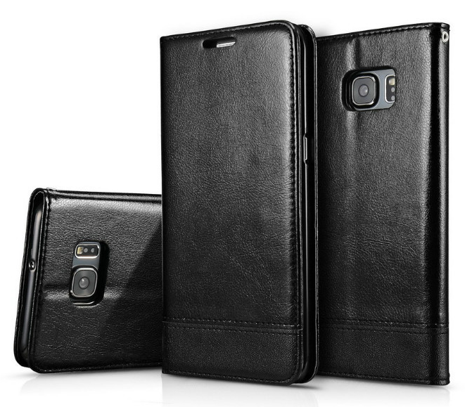 Чехол-книжка для Samsung Galaxy S7 PU черный