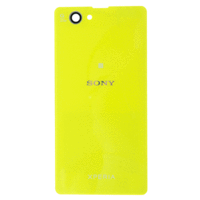Задняя крышка для Sony Xperia Z1 Compact (D5503) желтая lime