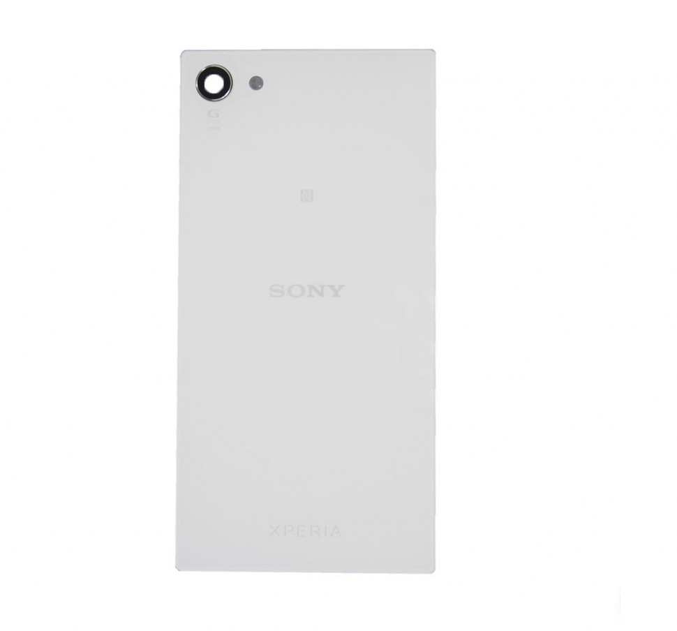 Задняя крышка для Sony Xperia Z5 compact (E5803/E5823) белая orig
