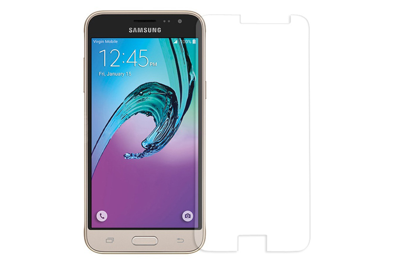 Защитное стекло для Samsung Galaxy J3 2016 (тех.упаковка)