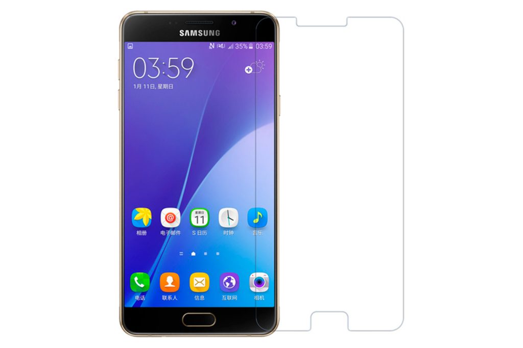 Защитное стекло для Samsung Galaxy A5 2015 (тех.упаковка)