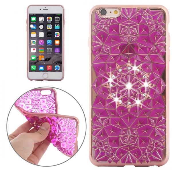 Чехол для iPhone 6 3D Diamond фиолетовый