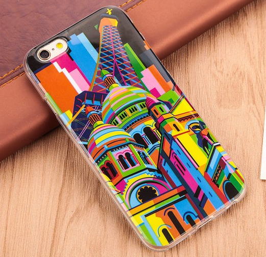 Чехол для iPhone 6 Graffiti Paris