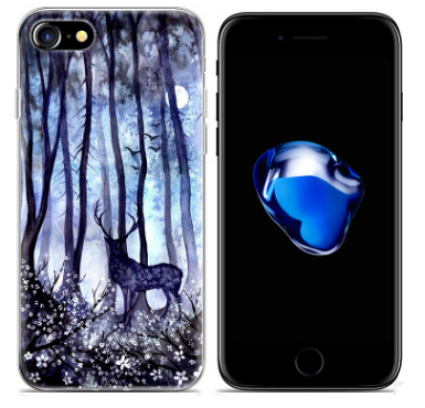 Чехол для iPhone 7 Pad Deer in the forest