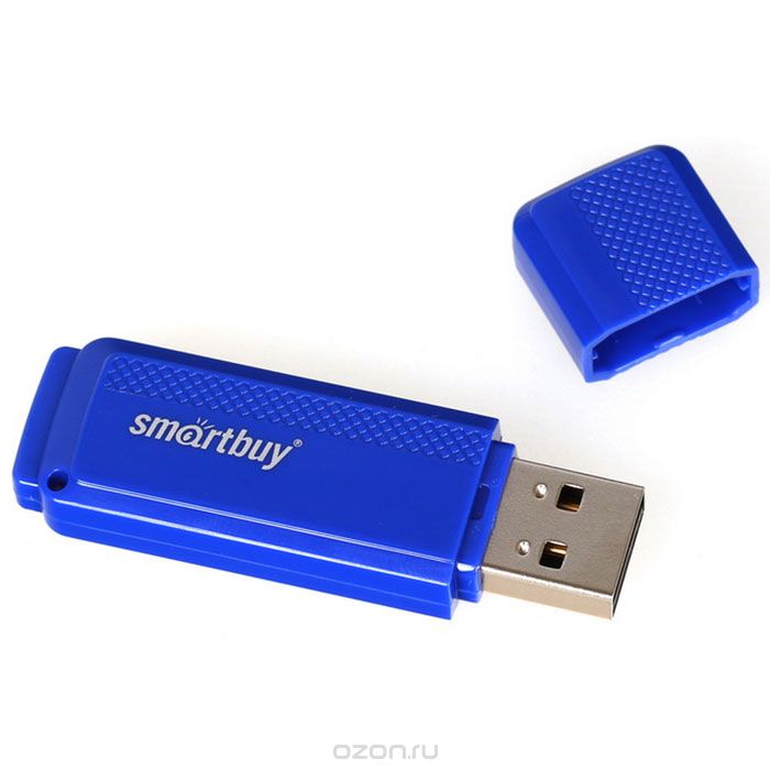 USB-Flash 32GB Smart Buy Dock Series синяя