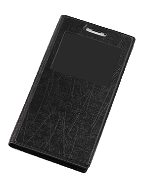 Универсальный чехол для смартфона Stripes 4.3"-4.5" черный