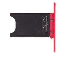 Sim-лоток для Nokia Lumia 800 (RM-801) красный