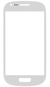 Стекло для дисплея Samsung Galaxy S3 Mini (i8190) белое