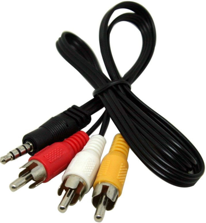 Кабель соединительный 3.5 Jack (M)-3 RCA (M)