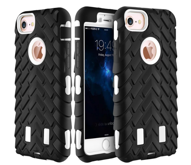 Чехол для iPhone 6/7 SGP By Body Черно-белый