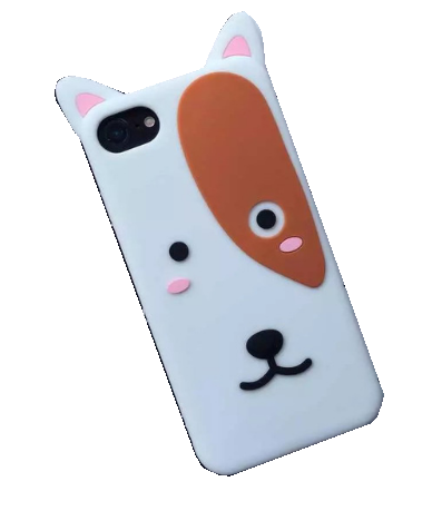 Чехол для iPhone 7 собака с ушками