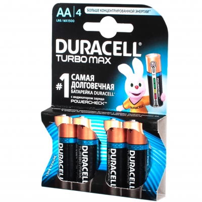 Элемент питания Duracell LR6-4BL Turbo