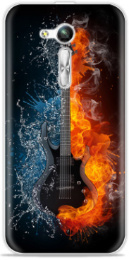 Чехол для Asus Zenfone Go (ZB452KG) гитара