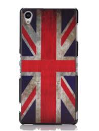 Чехол-накладка для Sony Xpeia Z3 Britain flag