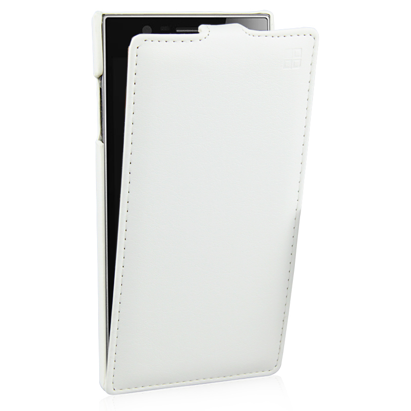 Чехол для Lenovo K900 Flip White