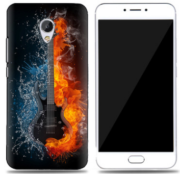 Чехол-накладка для Meizu MX6 Гитара