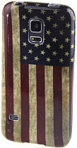 Чехол для Samsung Galaxy S5 Mini Pad American Flag