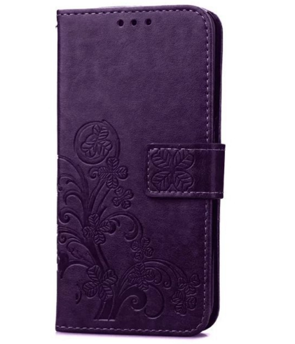 Чехол-книжка для Samsung Galaxy S5 Mini Patterns Purple