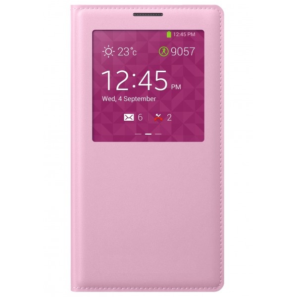 Чехол для Samsung Galaxy Alpha S-View Cover Pink