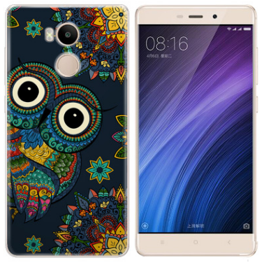 Чехол для Xiaomi Redmi 4 Prime Pad Сова