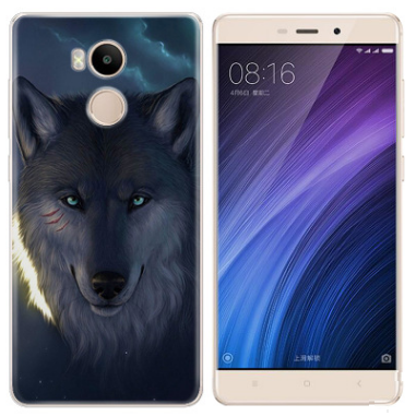 Чехол для Xiaomi Redmi 4 Prime Pad Волк