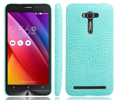Чехол для Asus ZenFone 2 Laser (ZE500KL) Pad PU Crocodile зеленый