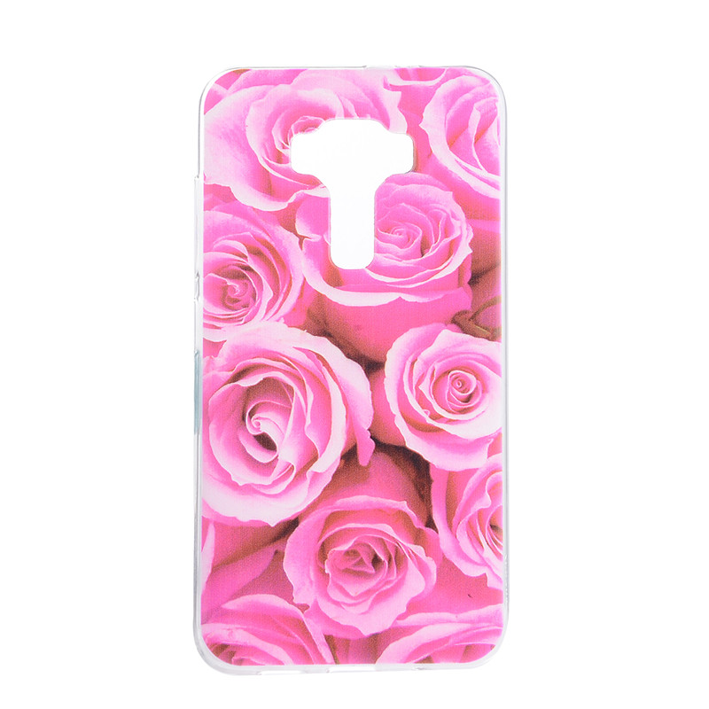Чехол для Asus ZenFone 2 Laser (ZE550KL) Pad Rose