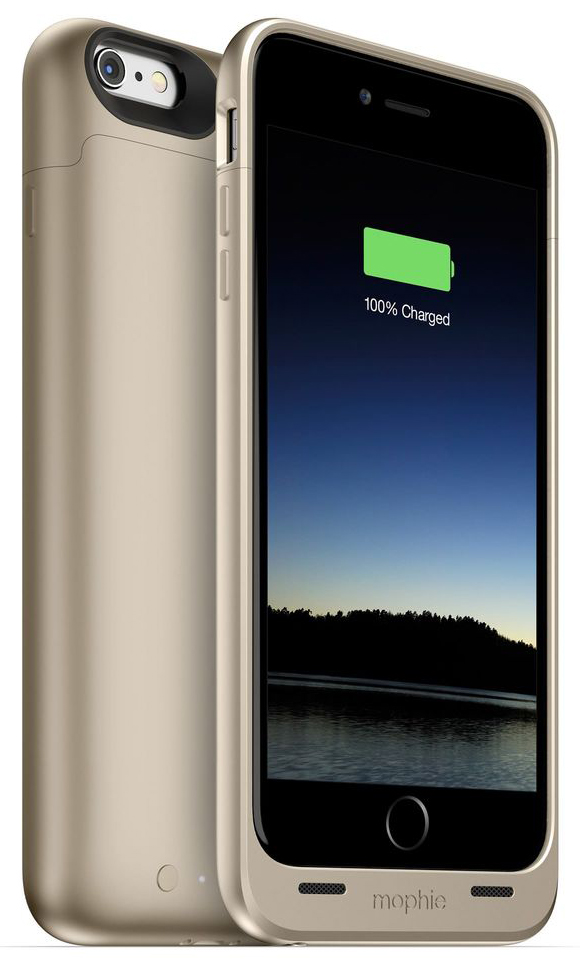 Чехол-аккумулятор для iPhone 6 Mophie Gold