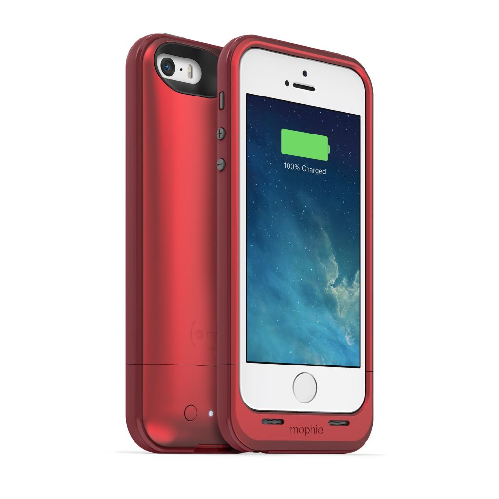 Чехол-аккумулятор для iPhone 5/5S Mophie Red