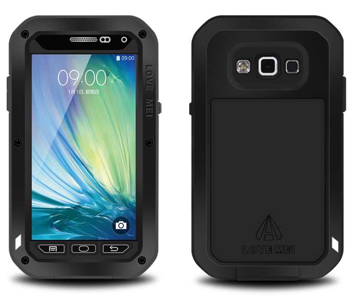 Чехол для Samsung Galaxy A5 (SM-A500F) Love Mei Black
