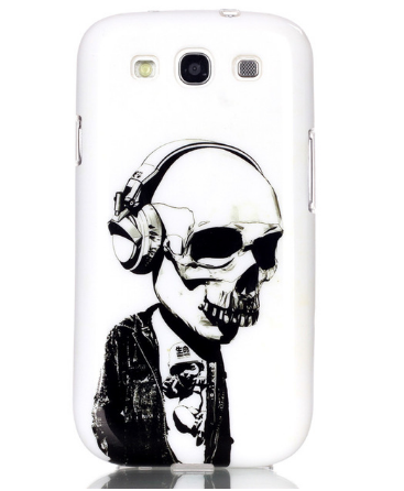 Чехол для Samsung Galaxy S3 TPU Skull