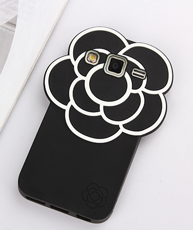 Чехол для Samsung Galaxy A5 2016 (SM-A510F) Big Flower Black